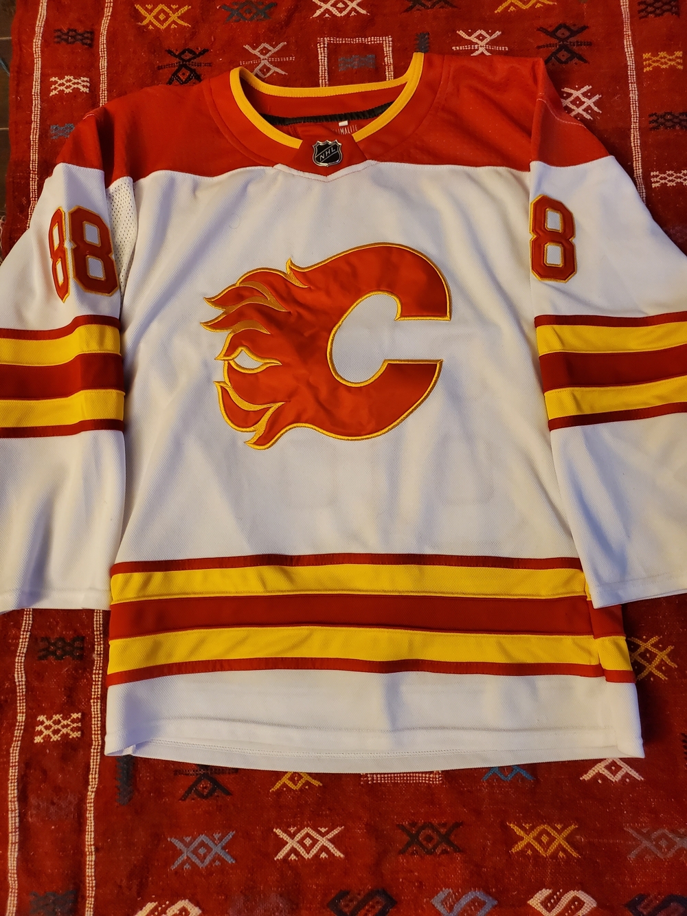 NHL Calgary Flames Mangiapane Hockey Jersey